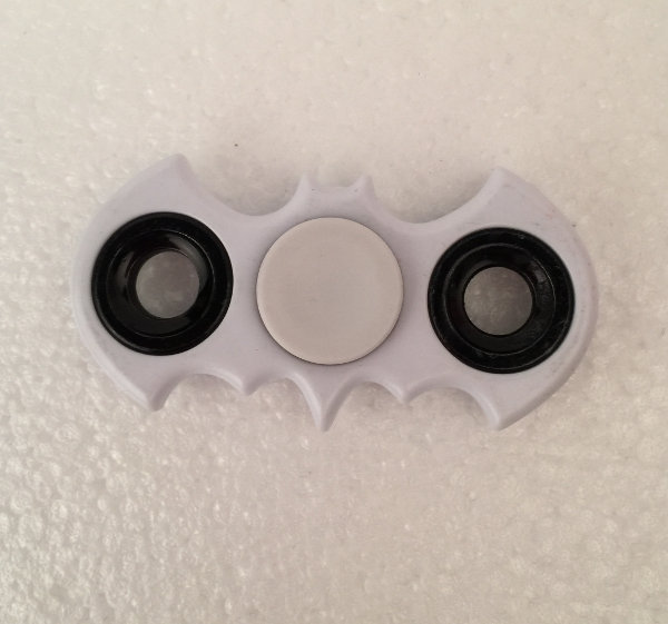 Fidget spinner - batman hvid