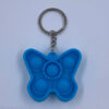 Pop it sommerfugl blå nøglering Fidget Toy udsalg