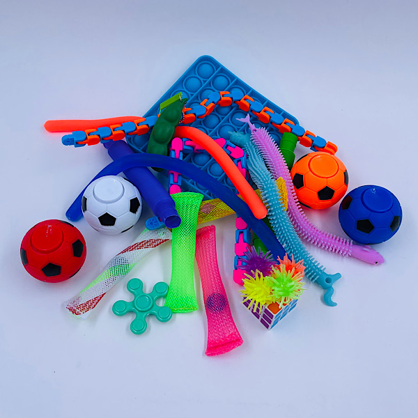 Fidget Toy Julekalender 24 Kalendergaver Jule Små Gaver Udsalg