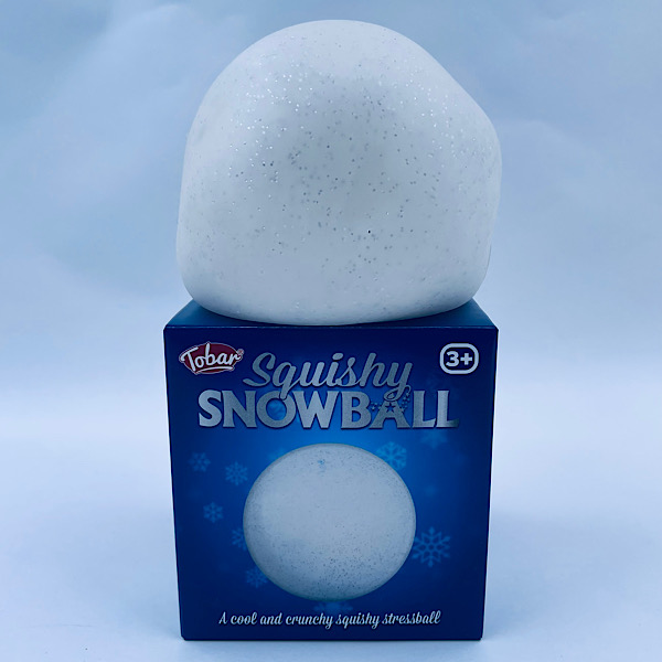 Squishy Snowball Stressbold stor Snebold Legetøj Fødselsdagsgaver Udsalg